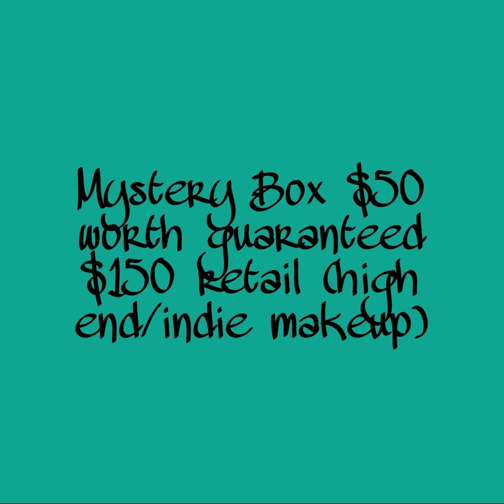 Mystery box of cosmetics all HIGH END